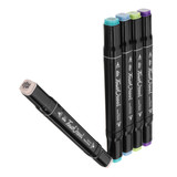 40 Colors Art Marker Double Head Sketch Alcohol Marker Pen Set Watercolor Brush Pen Liners Drawing