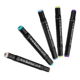 40 Colors Art Marker Double Head Sketch Alcohol Marker Pen Set Watercolor Brush Pen Liners Drawing