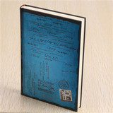 Classic Vintage Notebook Blank Diary Book Writer Travel Journal Paper Hardcover