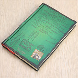 Classic Vintage Notebook Blank Diary Book Writer Travel Journal Paper Hardcover