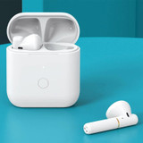 QCY T8 TWS Wireless Earbuds bluetooth 5.0 Earphone Semi-in-ear HiFi Stereo ENC Noise Reduction Touch Control Type-C Headphone with Mic (White)