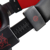 3.5mm USB Gaming Headset Bass Headphone Cool LED Light Over Ear Stereo Headphone