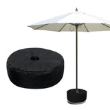 46x15cm Heavy Duty Sand Bags Umbrella Weight Bag Weatherproof Parasol Umbrella Stand Base for Outdoor Tent Umbrella Base Stand Patio Garden