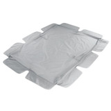2/3 Seater Size Grey UV-Proof Outdoor Garden Patio Swing Sunshade Cover Waterproof Canopy Seat Top Cover