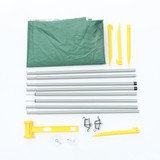 2.8x1.8M Car Side Awning Rooftop Tent Sunshade Outdoor Camping Travel Tent