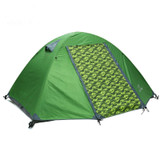 Trackman TM1211 2 Person Camping Tent Double Layers Aluminum Rod 3 Season Outdoor Travel Play Tents