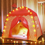 Kids Princess Castle Play Tent With Breathable Windows Children Playpen Tent for Indoor Outdoor Babies Play Room
