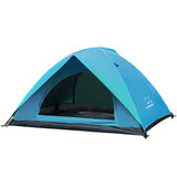 Outdoor 2 People Tent Waterproof Double Layer UV Sunshade Shelter Canopy Camping Hiking
