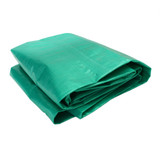 PE 5.4×7.3m/17.7×24ft Outdoor Waterproof Camping Tarpaulin Field Camp Tent Cover Car Cover Canopy