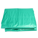PE 5.4×7.3m/17.7×24ft Outdoor Waterproof Camping Tarpaulin Field Camp Tent Cover Car Cover Canopy