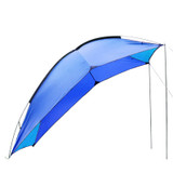 190T Waterproof PU Tent Set 5-8 Person Windproof Sunshade Shelter Camping Hiking Travel Car Awning Sun Shade