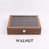 Glasses Display Case Grids Storage Box Jewelry Collection Case Organizer Holder