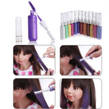 Joyous Temporary Hair Coloring Stick Non-toxic Dyeing Salon DIY Dye Hairstyling With Brush 8 Colors Joyous Temporary Hair Coloring Stick Non-toxic Dyeing Salon DIY Dye Hairstyling With Brush 8 Colors