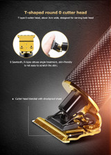 USB rechargeable ceramic Trimmer barber Hair Clipper Machine hair cutting Beard Trimmer Hair Men haircut Styling tool
