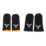 Flydigi Beehive 2 2Pcs Blue 2Pcs Black Yellow Gloves Slip-proof Sweat-proof Touch Screen Thumbs Finger Sleeve for PUBG Mobile Game