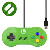 DATA FROG Wired USB Gamepad Gaming Joypad for Windows7/8/10/MAC Computer Game Controller