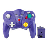 HY-5201 2.4G Wireless Gamepad Joypad for Nintendo Gamecube NGC Vibration Turbo Clear Joystick Game Controller for Nintendo Wii Game Console