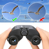 10x25 Outdoor Camping Telescope Waterproof Foldable Binocular HD Optical Night Vision
