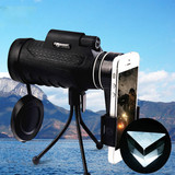 PANDA 40X60 HD BAK4 Monocular Low Light Level Night Vision Phone Telescope