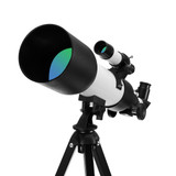 F360/60mm HD Astronomical Telescope 90° Celestial Mirror Clear Image High Magnification Monocular Starry Sky Viewing with Tripod