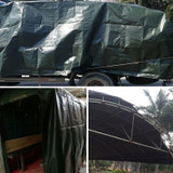 6x3.6m 80GM Tarp Poly Tarpaulin Canopy Tent Sunshade Shelter Sheet Waterproof Car Boats Cover 80GM Tarp Poly Tarpa