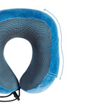 Memory Foam Neck Pillow Portable Head Neck Support Rest Cushion for Travel Office Driving Nap