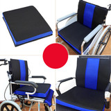 45x41x5cm Chair Wheel Chair Cushion 3D Net Cloth Sponge Back Support Pain Relief Office Seat