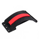 Back Massager Stretcher Fitness Lumbar Support Waist Spine Pain Relief Device