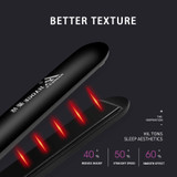 Hair Straughtener Fast Warm-up Flat Iron Negative Ion Ceramic Tourmaline Ionic Hair Straighten Curling iron Corrugation