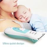 Baby Hair Clipper Set Rechargeable IPX-7 Waterproof Child Hair Trimmer Home Use DIY Hair-Cutting Set (#01)