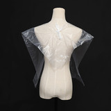 100Pcs Hairdressing Cloth Disposable Waterproof Hair Salon Capes Washing Pads Shampoo Cape Barber Tool