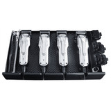Hairdressing Tools Anti-slip Mat Electric Push Seat Electric Clipper Display Rack Hairdressing Scissors Comb Storage Box