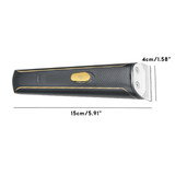 Kemei USB Carved Carbon Steel Blade With Hair Salon Push White USB Rechargeable Carved Hair Clipper
