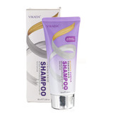 Blond Purple Toning Hair Shampoo Remove Yellow Purple Toner To Silver ash Blonde Bleached Gray Hair Dye Remove Yellow 100ml