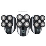 5 in 1 Digital Display 5 Heads Bald Head Shaver Hair Trimmer Clipper USB Rechargeable