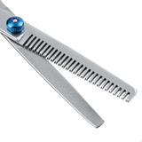 6Pcs Pet Dog Cat Grooming Scissors Set Straight Curved Thinning Shears Kit