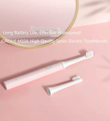 Original Xiaomi Mijia T100 Pink/Blue Color Mi Smart Electric Toothbrush 2 Speed  Sonic Toothbrush Whitening Oral Care