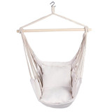 Cotton Canvas Hanging Chair Outdoor Garden Swing Hammock Chair Camping Home