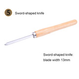 Lathe Wood Turning Chisels Woodturning Carving Woodworking Hand Tools Sets