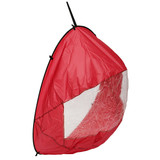 42" Downwind Wind Paddle Popup Kayak Canoe Wind Sail Kayak Accessories Portable Red