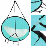 42 Inches Foldable Kayak Wind Sail Sup Downwind Paddle Canoe Stroke With Clear Window
