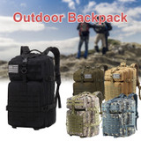 45L Tactical Army Military 3D Molle Assault Rucksack Backpack Outdoor Hiking Camping Traveling Bag