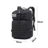 45L Tactical Army Military 3D Molle Assault Rucksack Backpack Outdoor Hiking Camping Traveling Bag