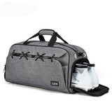 Outdoor Sports Gym Bag Multifunction Fitness Shoulder Bag With Shoes Pocket Travel Yoga Handbag