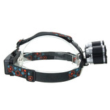 XANES® 7310-A 2500LM T6+4xXPE Headlamp 4 Modes 90° Adjustable Waterproof Work Light