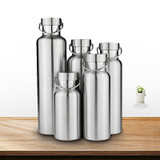 Stainless Steel Thermos Double Wall Vacuum Insulated Water Bottle Stainless Cap