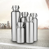 Stainless Steel Thermos Double Wall Vacuum Insulated Water Bottle Stainless Cap