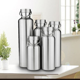 Stainless Steel Thermos Double Wall Vacuum Insulated Water Bottle Stainless Cap