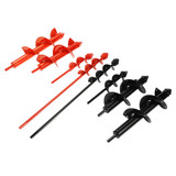 Earth Auger Drill Bit Digger Spiral Bit Replace Attachment Garden Planting Drill