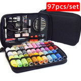 Portable Travel Small Home Sewing Kit Case Needle Thread Scissor